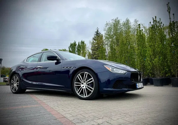 maserati mazowieckie Maserati Ghibli cena 123900 przebieg: 83677, rok produkcji 2015 z Biała